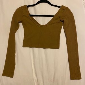 Urban Outfitters Long Sleeve Crop